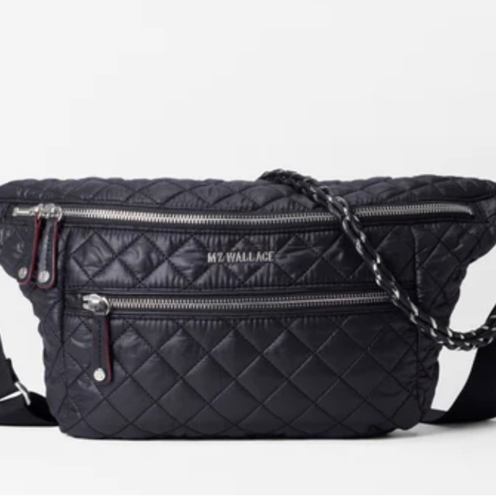 MZ Wallace Sling Crossbody Bag Black